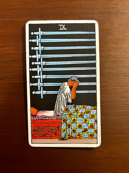 Tarot Card of the Day: Sept. 19, 2022 — Nine of Swords