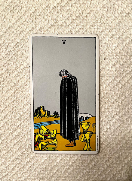 Tarot Musings: February 28, 2023 — Five of Cups