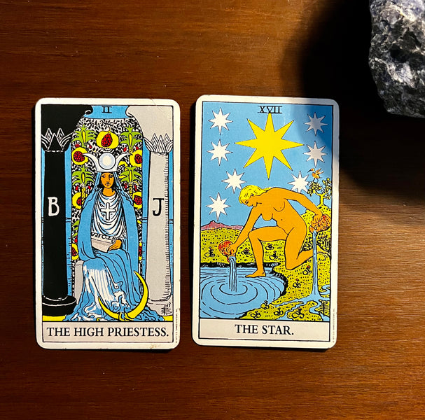 Tarot Reading for the Collective -- October 11, 2022 -- The High Priestess and The Star