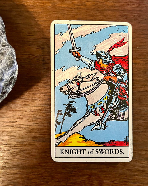 Tarot Card of the Day: Aug. 8, 2022 — Knight of Swords