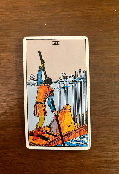 Tarot Card of the Day: May 21, 2022 -- Six of Swords and Shame