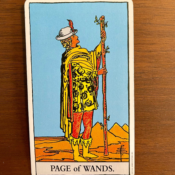 Tarot Card of the Day: April 13, 2021 —  Page of Wands