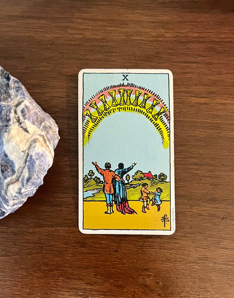 Tarot Card of the Day: July 19, 2022 --Ten of Cups