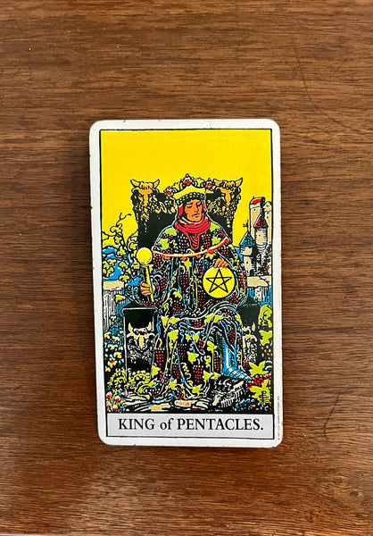 Tarot Card of the Day: Aug. 24, 2022 — King of Pentacles