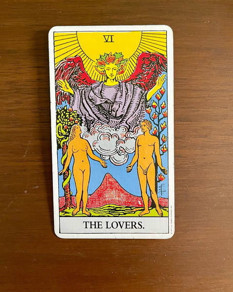 Tarot Card of the Day:  August 2, 2021 — The Lovers