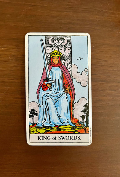 Tarot Card of the Day: December 7, 2021 — King of Swords