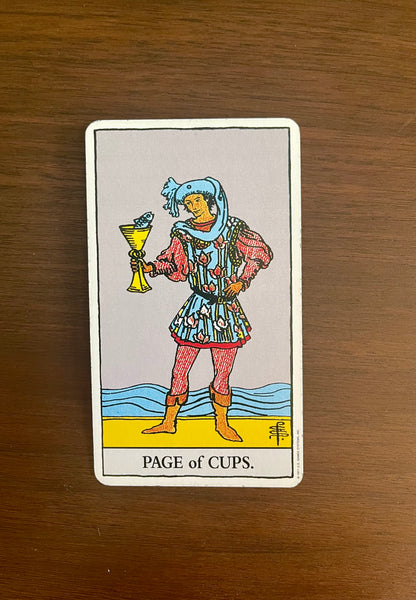 Tarot Card of the Day: July 2, 2021 — Page of Cups